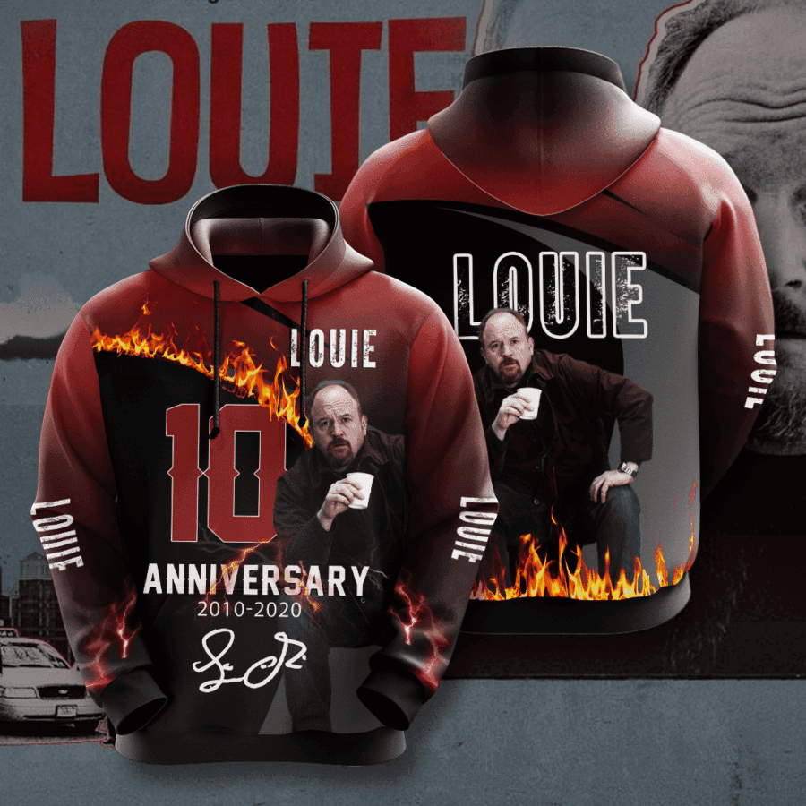 Louie 3D All Over Print Hoodie & Zip Hoodie