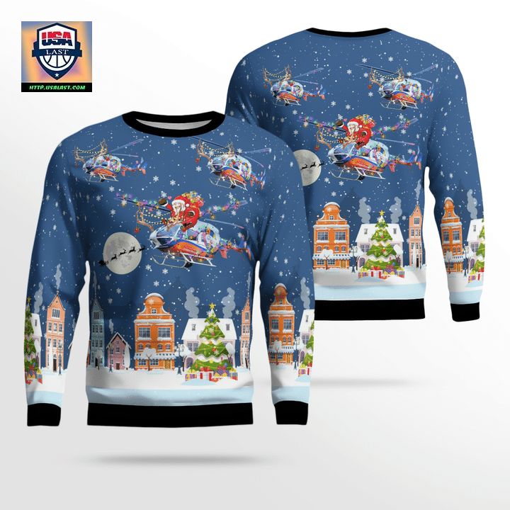 Louisville Kentucky Kids Critical Care Transport Team Christmas Sweater 3D