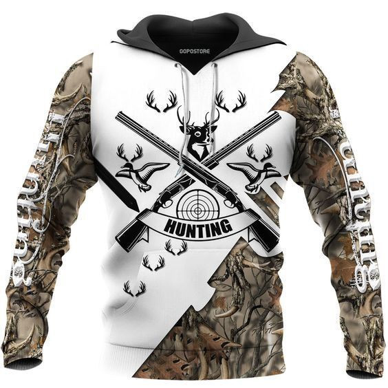 Love Hunting 3D All Over Print Hoodie & Zip Hoodie