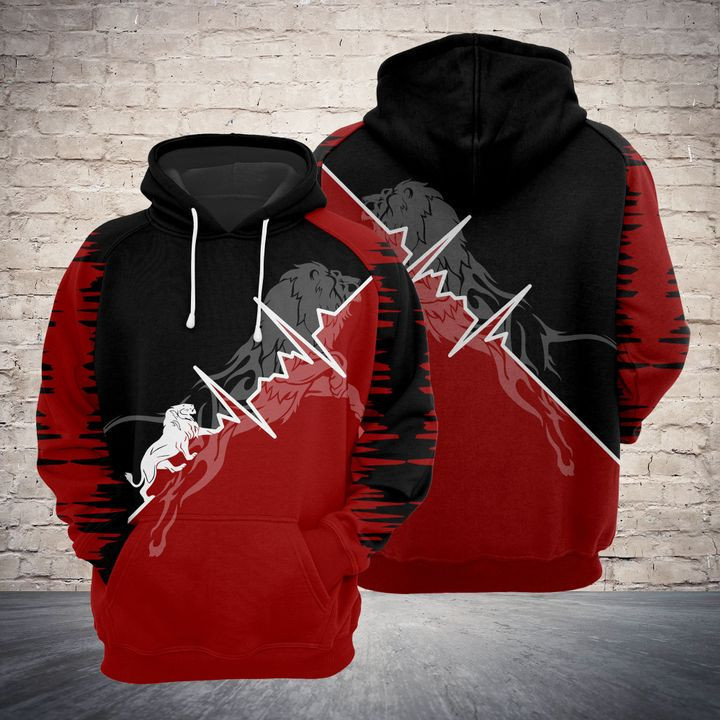 Love Lion 3D All Over Print Hoodie & Zip Hoodie