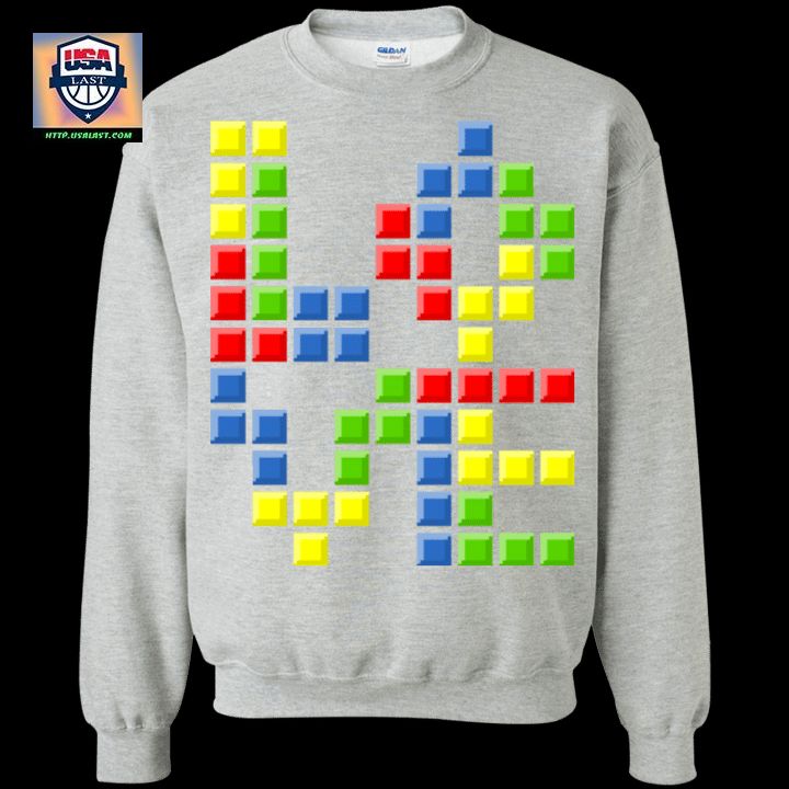Love Puzzles Crewneck Sweater