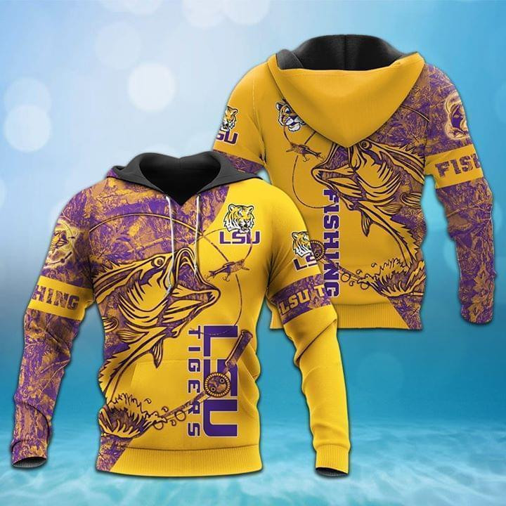Lsu Tigers 3D All Over Print Hoodie & Zip Hoodie