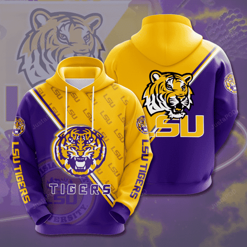 Lsu Tigers Ncaa 3D All Over Print Hoodie & Zip Hoodie
