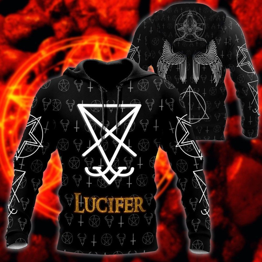 Lucifer 3D All Over Print Hoodie & Zip Hoodie