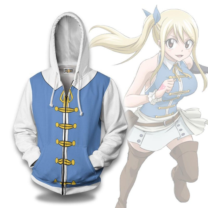 Lucy Heartfilia 3D All Over Print Hoodie & Zip Hoodie