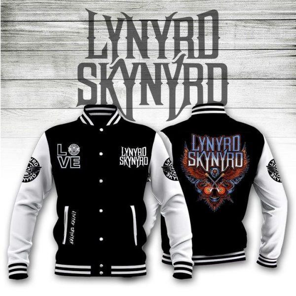 Lynyrd Skynyrd Music Band Baseball Jacket for Men & Women | Music Fan Gift