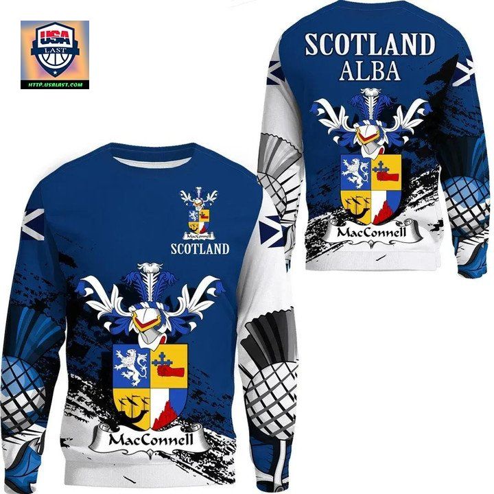 Macconnell Scottish Family Crest Scotland Special Sweater 