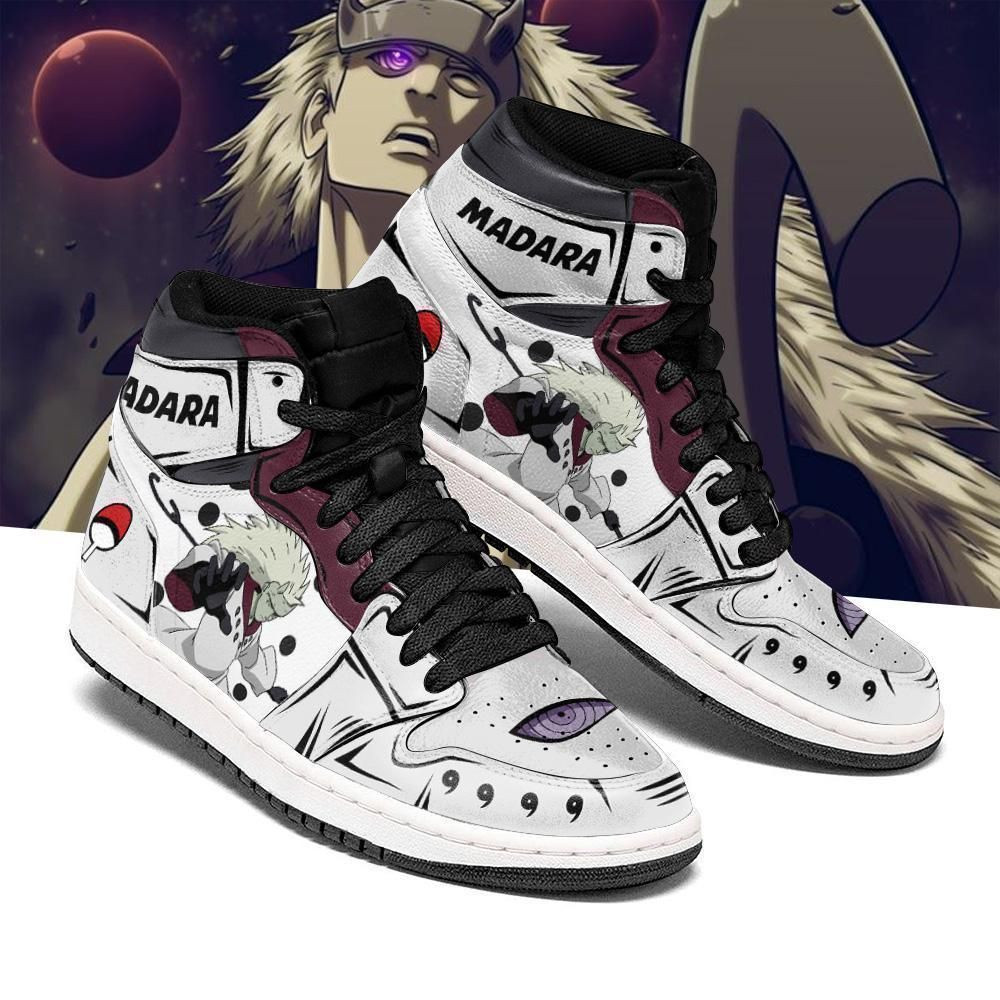 Madara Rikudou Shoes Naruto Anime Air Jd Sneakers Shoes Sport