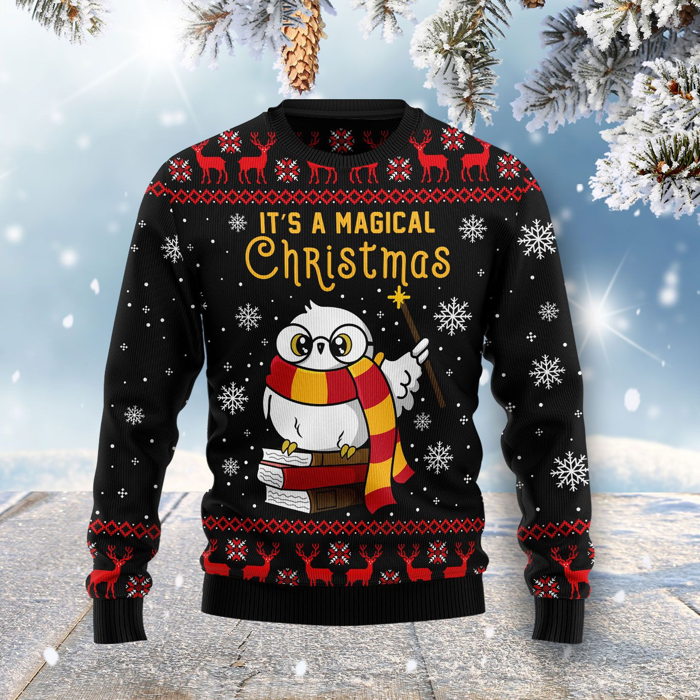 Magical Christmas Ugly Christmas Sweater, Perfect Holiday Gift
