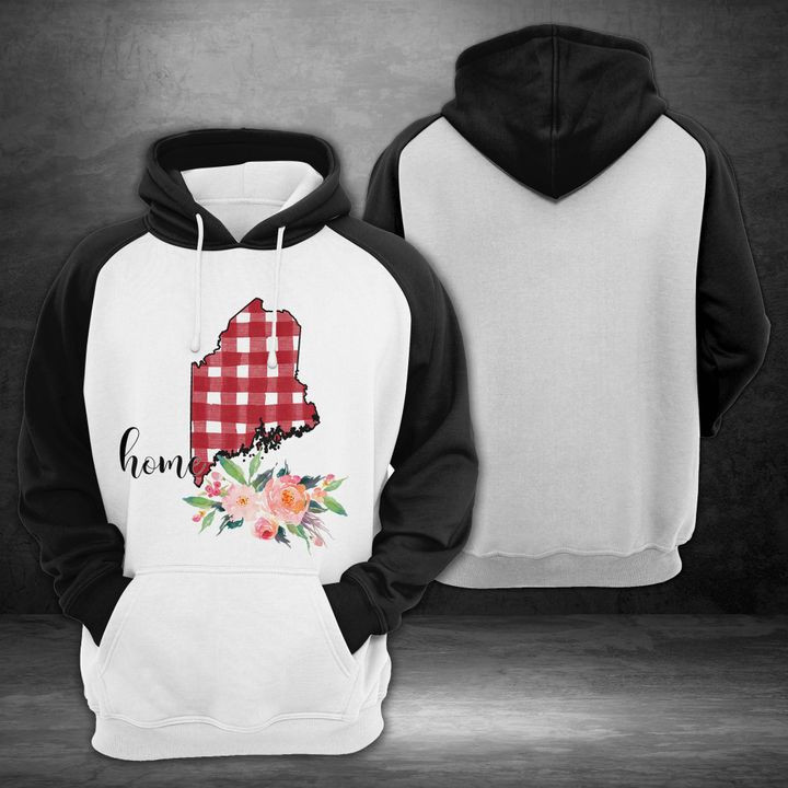 Maine Home 3D All Over Print Hoodie & Zip Hoodie