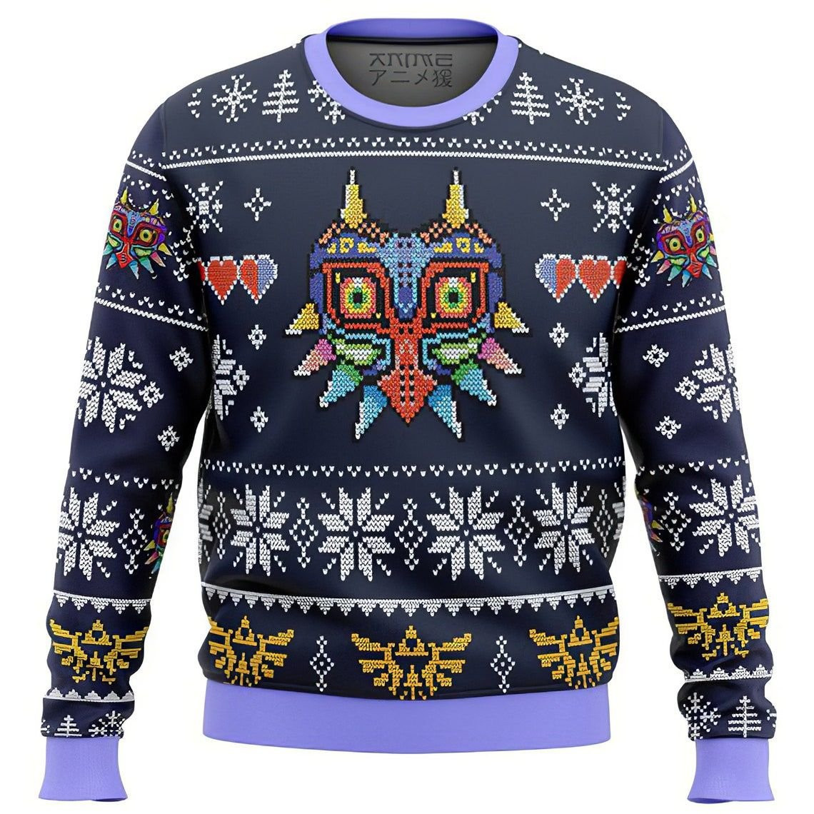 Majoras Mask Legend Of Zelda Ugly Christmas Sweater, Perfect Holiday Gift