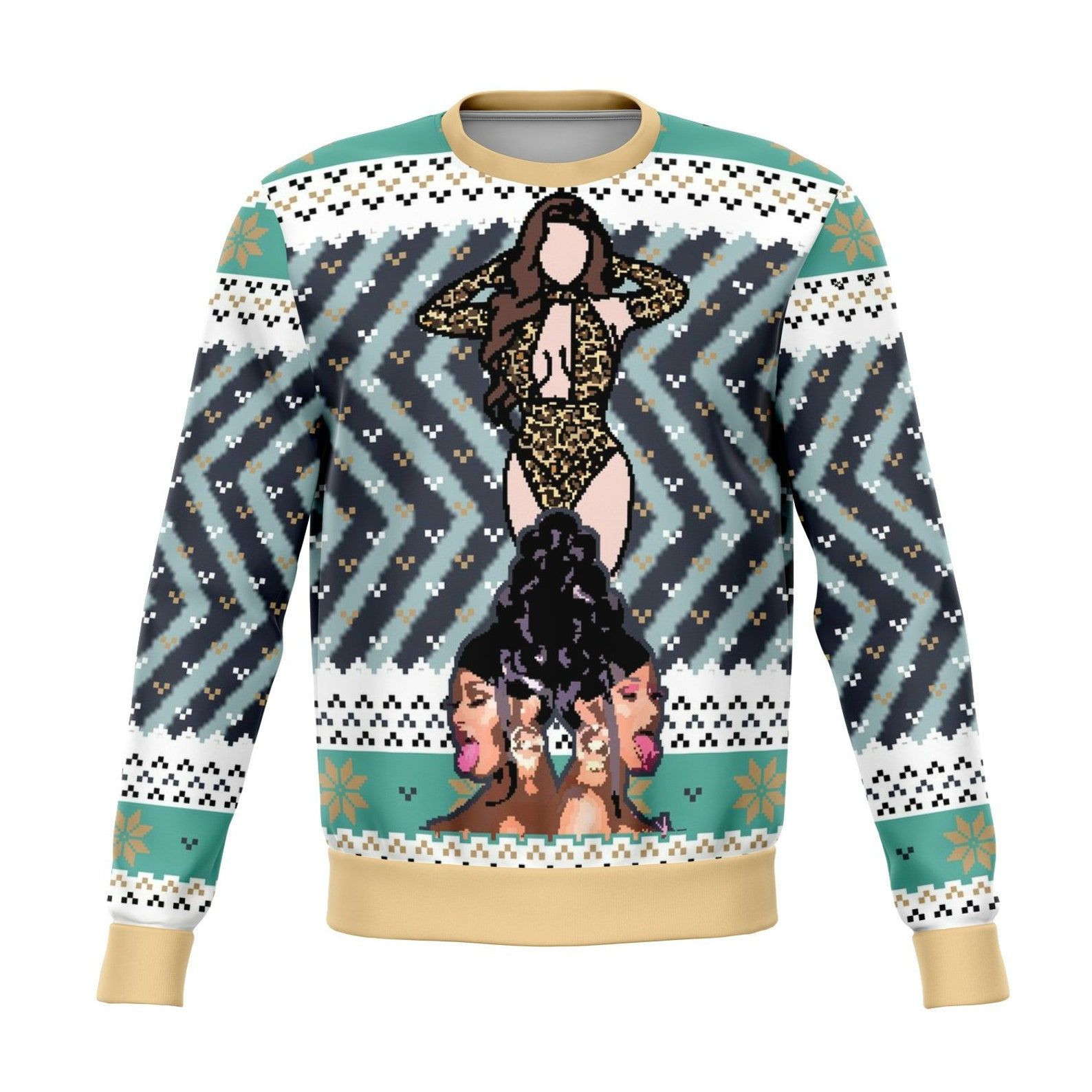 Make It Rain For Wet As Pu**Y Ugly Christmas Sweater,