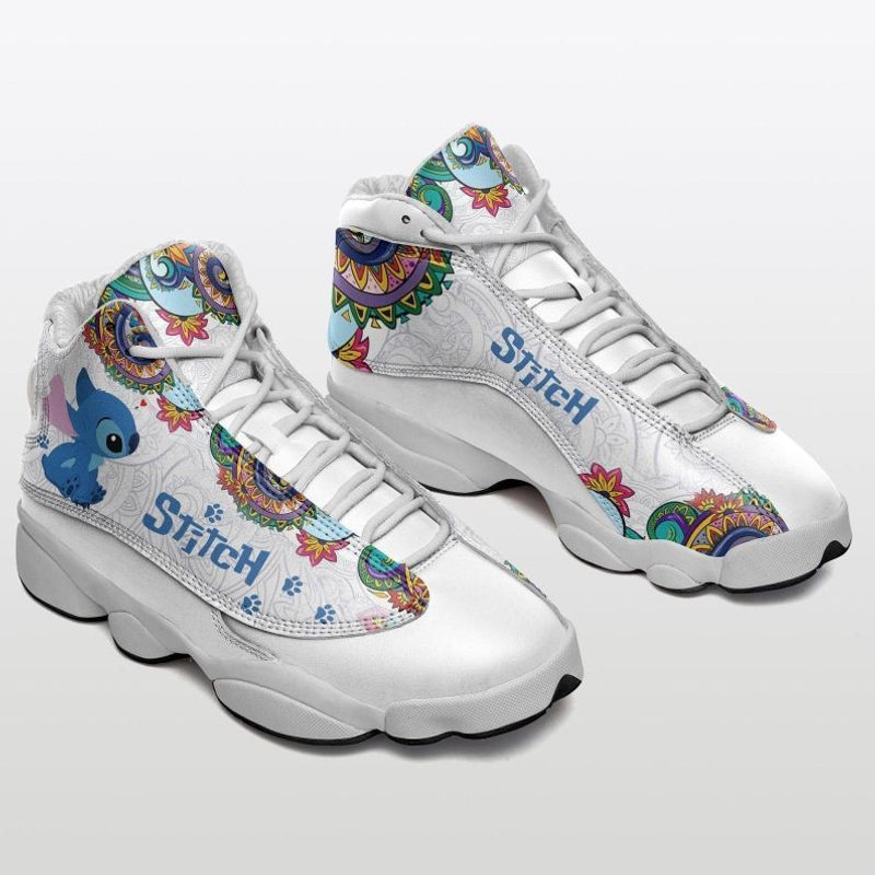 Mandala Stitch Disney Jd13 Sneaker Shoes