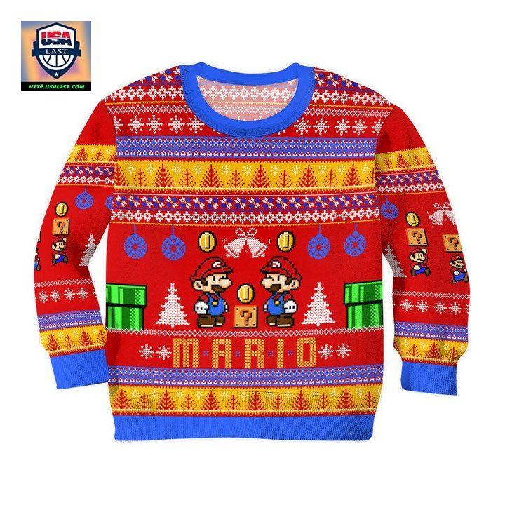 Mario Super Mario Christmas Sweater
