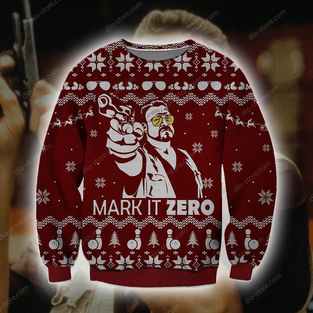 Mark It Zero Knitting Pattern 3D Print Ugly Christmas Sweater