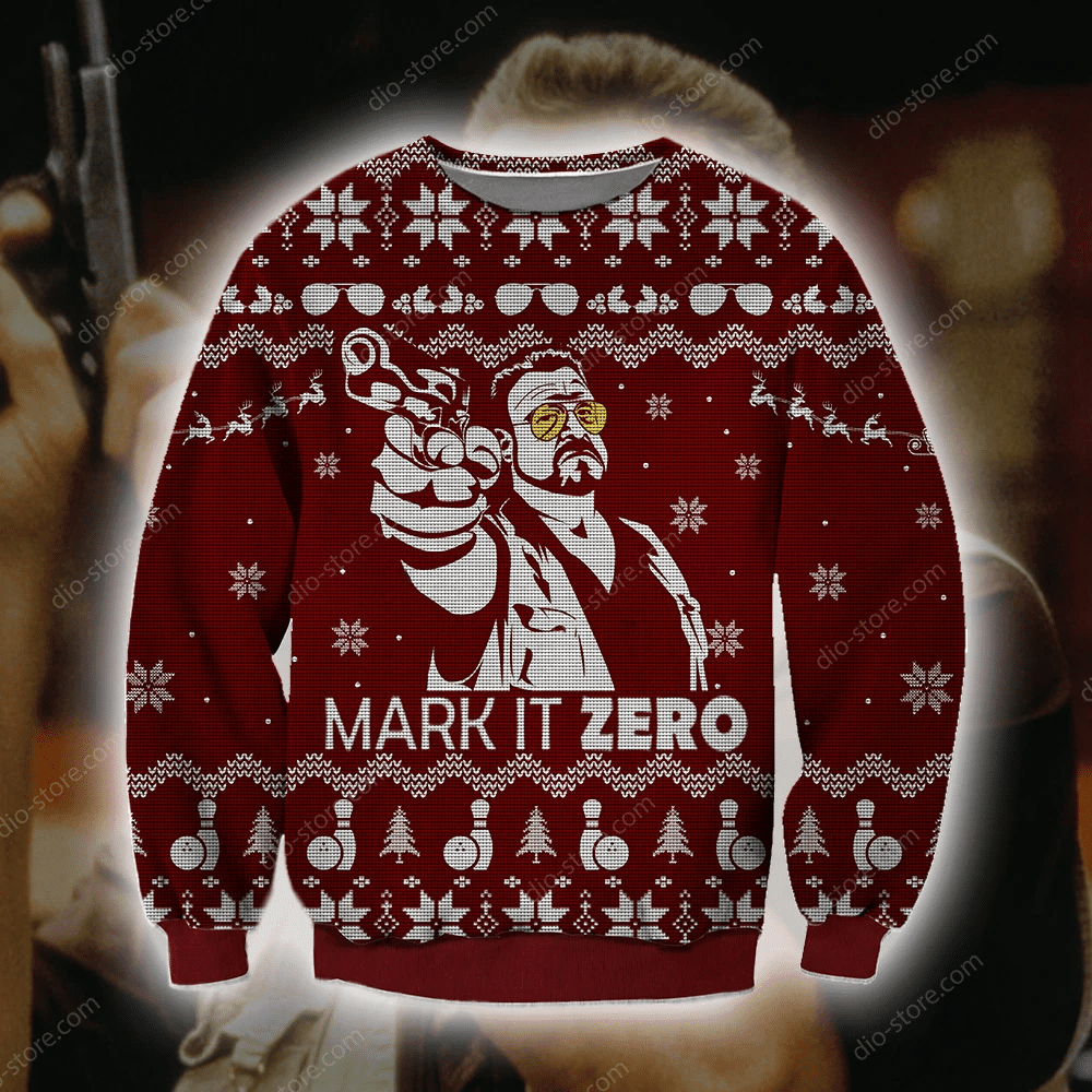 Mark It Zero Knitting Pattern 3D Print Ugly Christmas Sweater