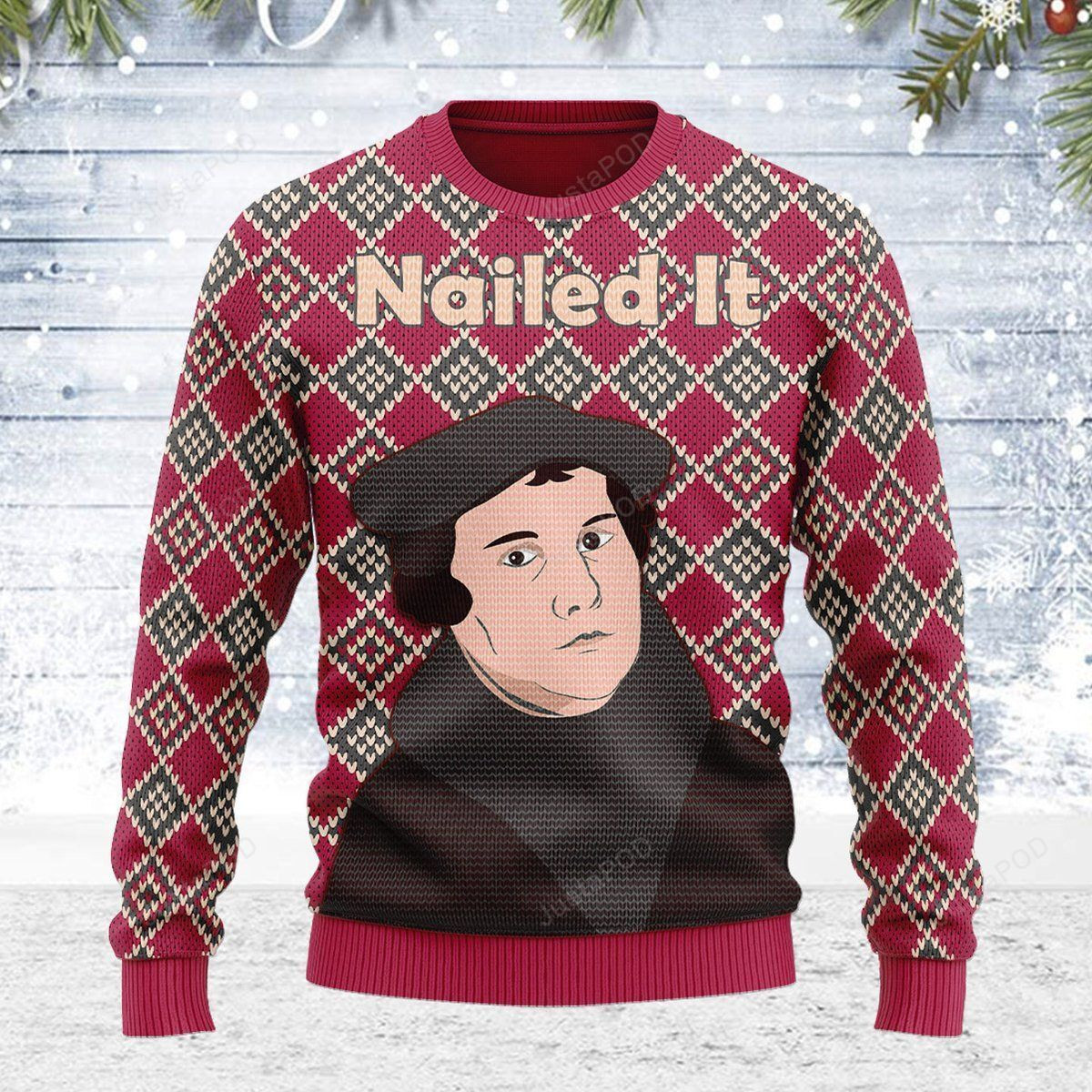 Martin Luther Ugly Christmas Sweater