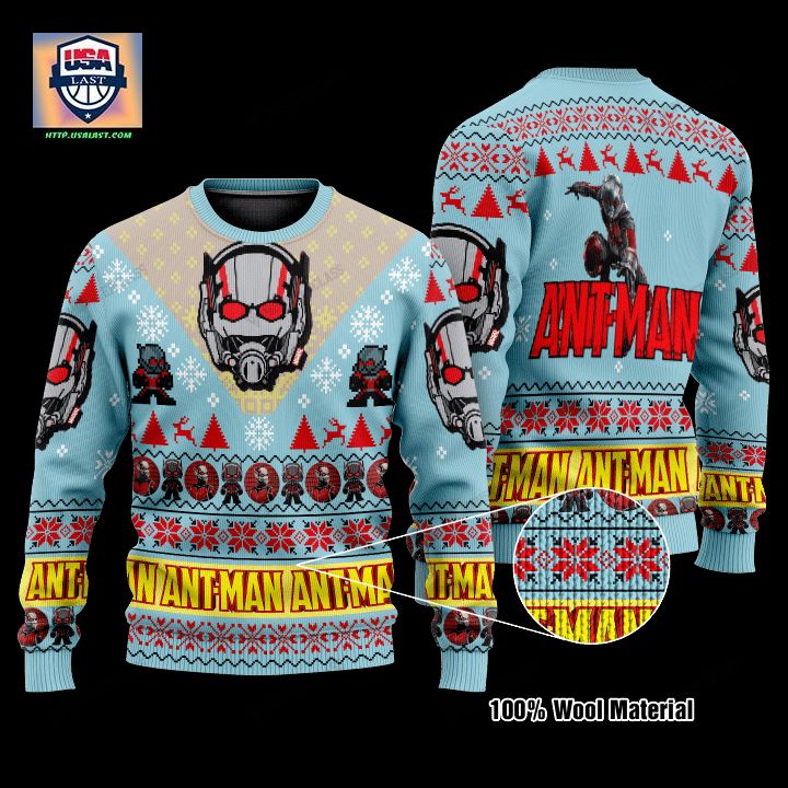 Marvel Comics Ant-Man Christmas Sweater