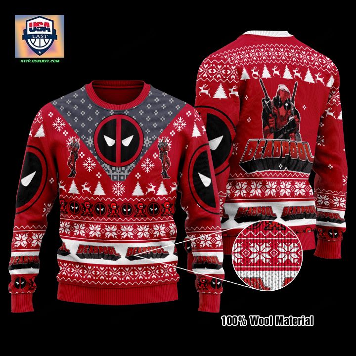 Marvel Comics Deadpool Christmas Sweater