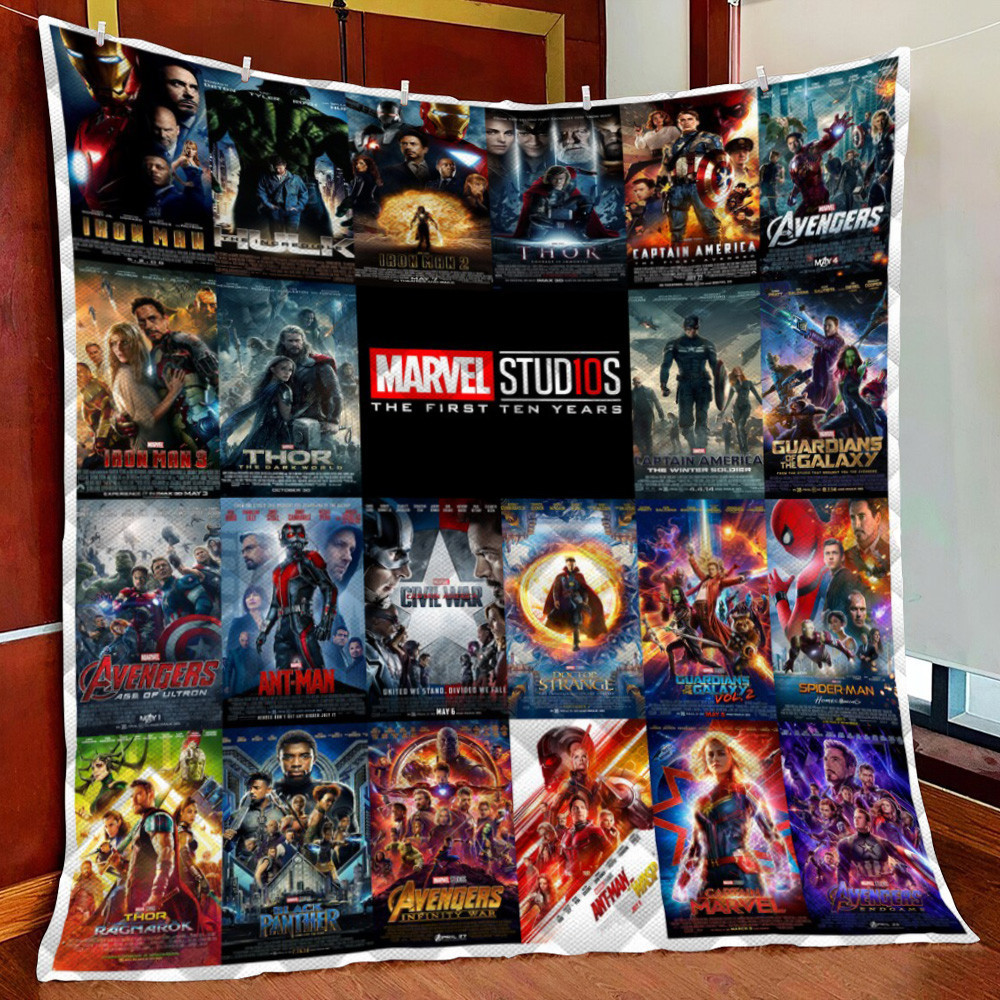 Marvel Movies Fleece Blanket Quilt Blanket