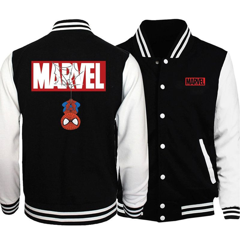 Marvel Spiderman Fashion Baseball Jacket for Men & Women | Superhero Fan Gift