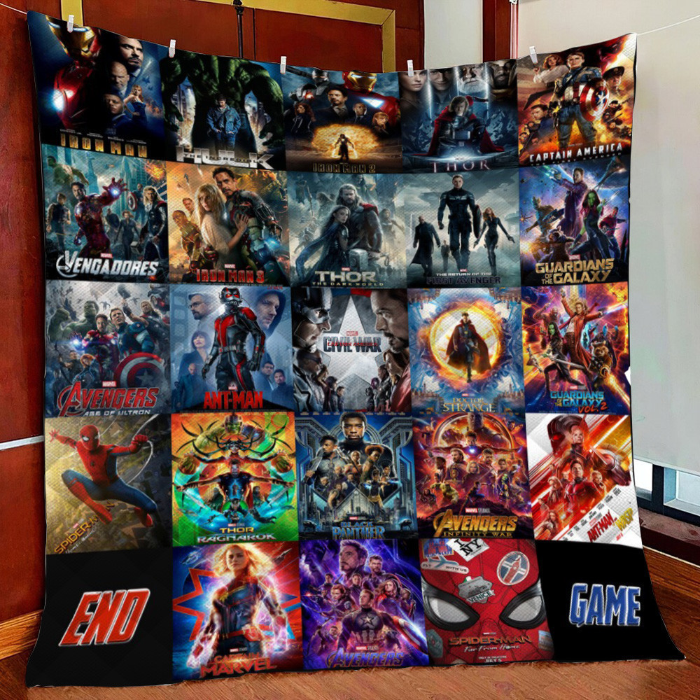 Marvel Studio Fleece Blanket Quilt Blanket