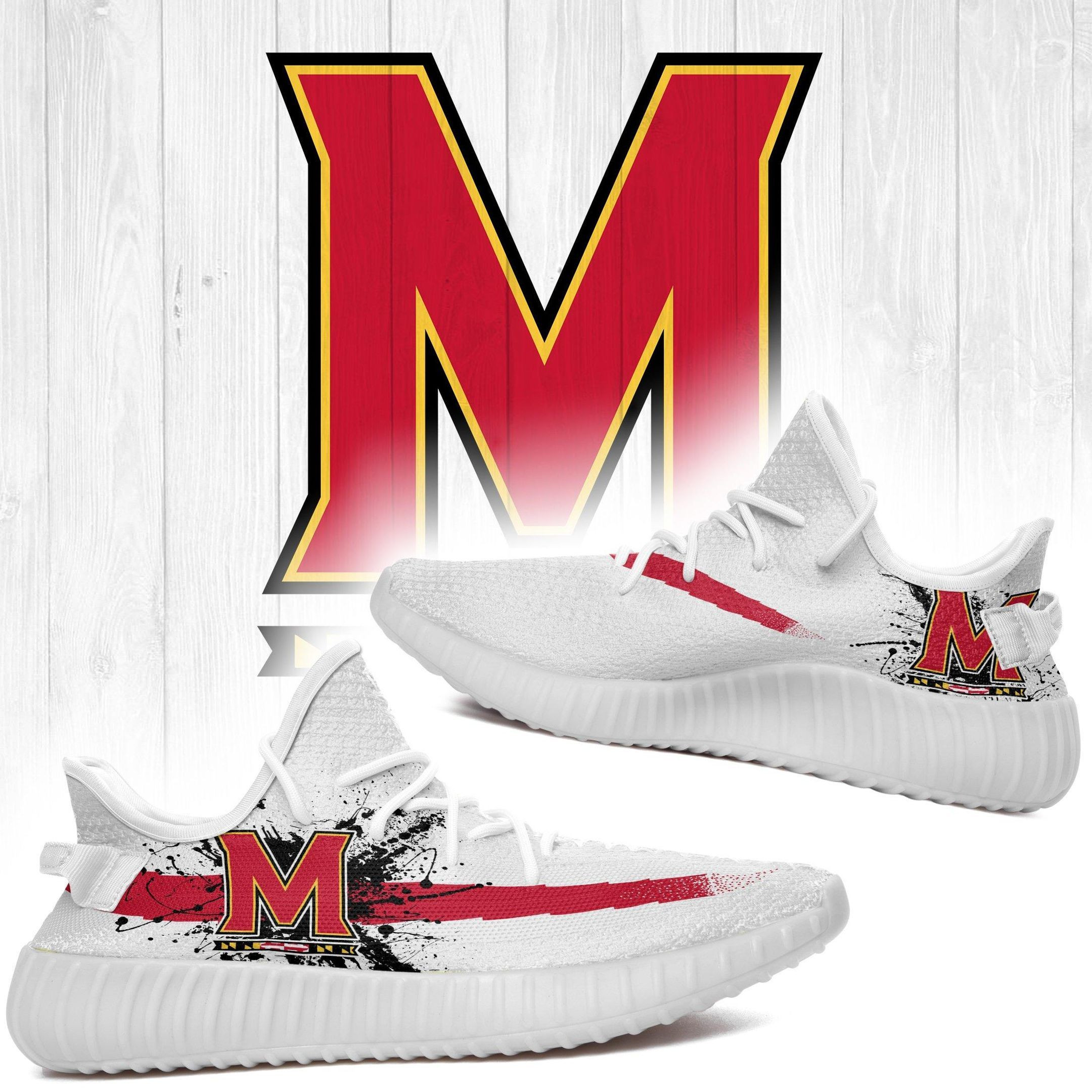 Maryland Terrapins NCAA Teams Sport Shoes Sneakers