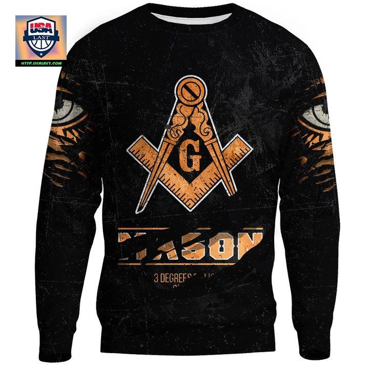 Masonic In Me All Sweater Special Grunge Style A27