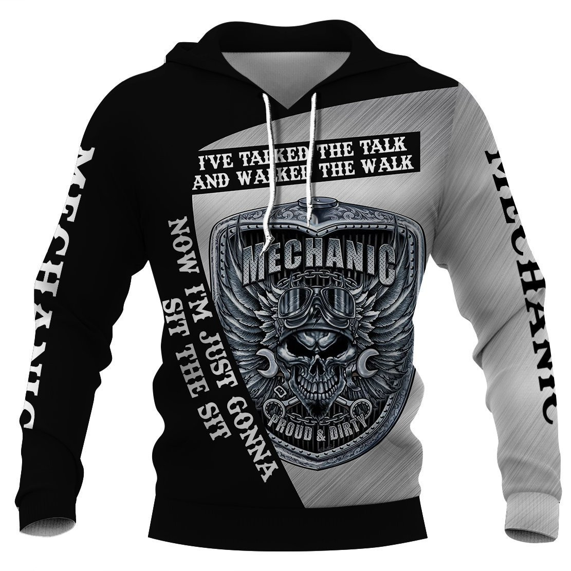 Mechanic Proud And Dirty 3D All Over Print Hoodie & Zip Hoodie