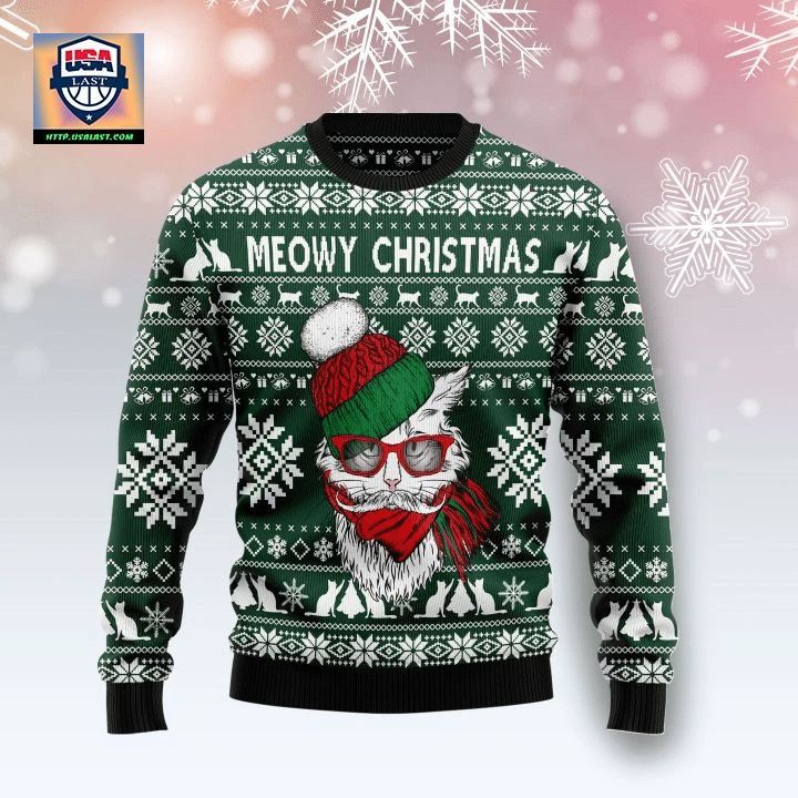 Meowy Christmas Ugly Christmas Sweater