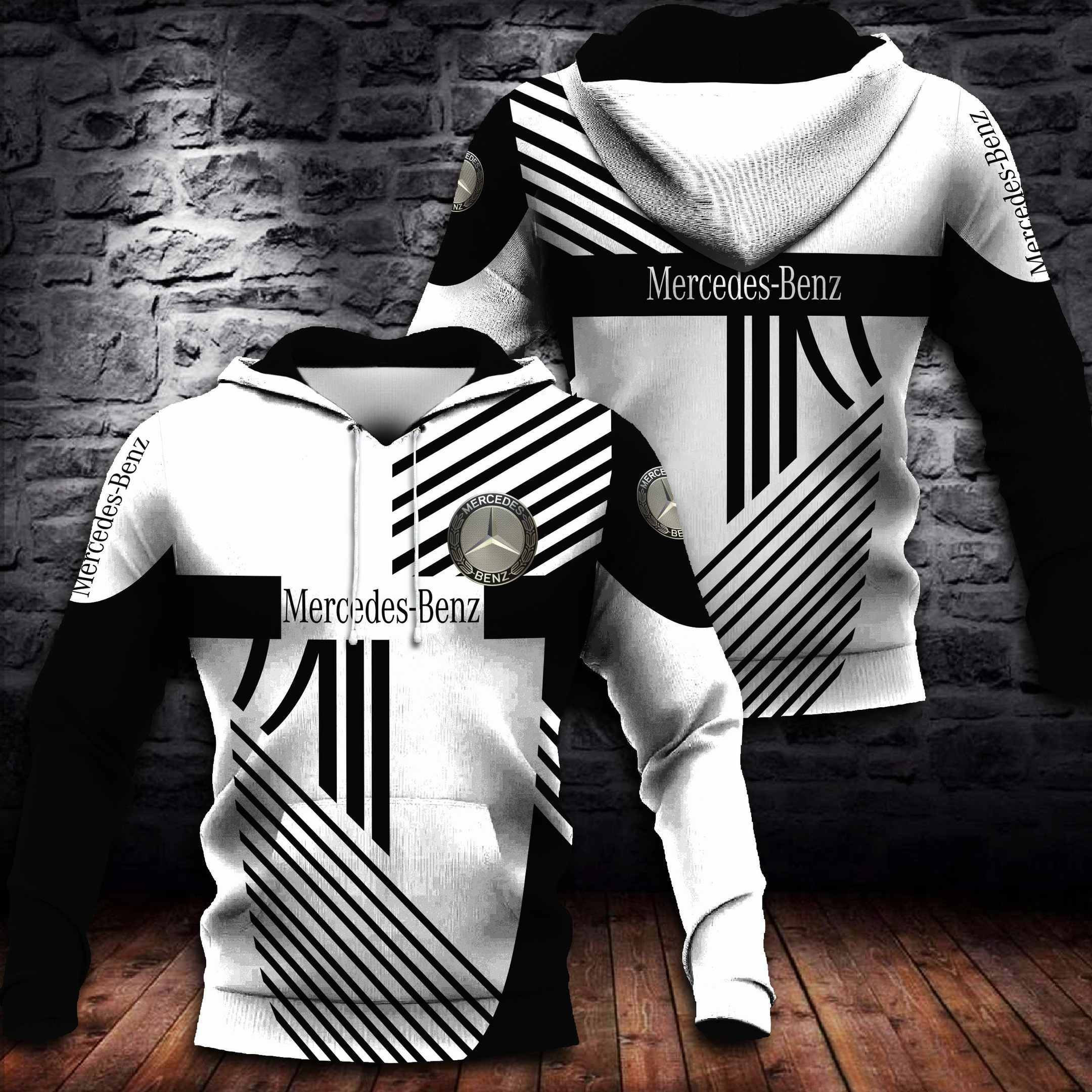 Mercedes Benz 3D All Over Print Hoodie & Zip Hoodie