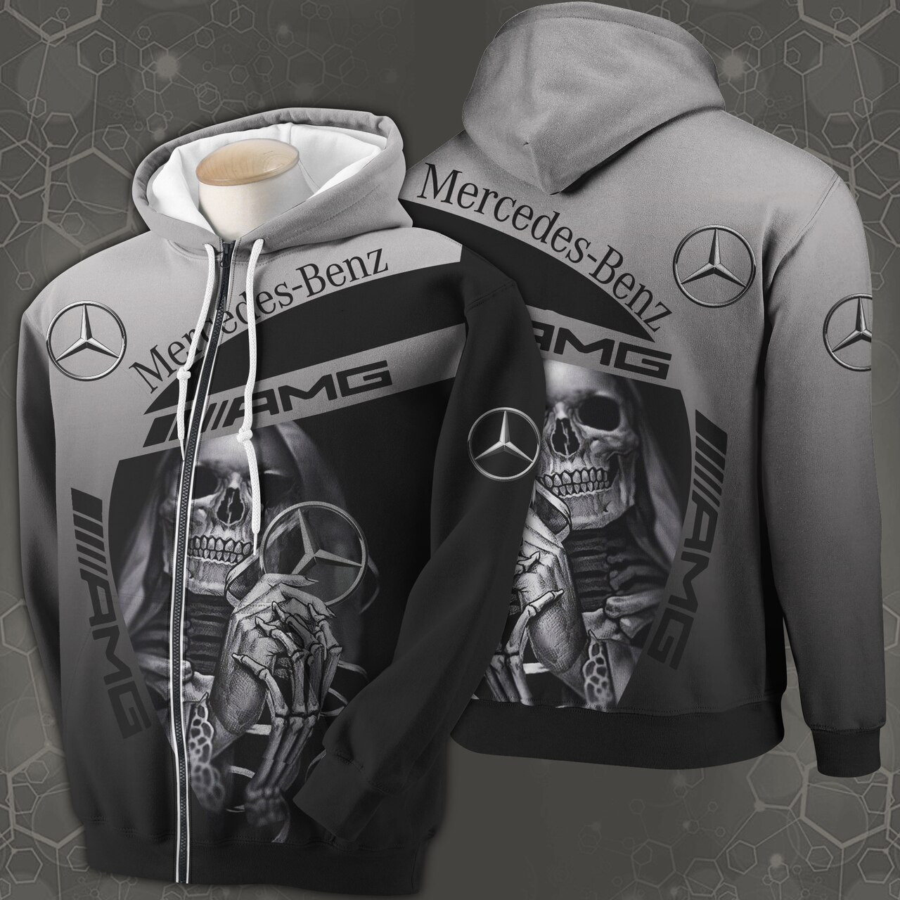 Mercedes Benz 3D All Over Print Hoodie & Zip Hoodie