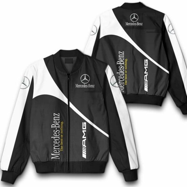 Mercedes Benz AMG Bomber Jacket | Automotive Jacket for Men & Women | Car Fan Gift
