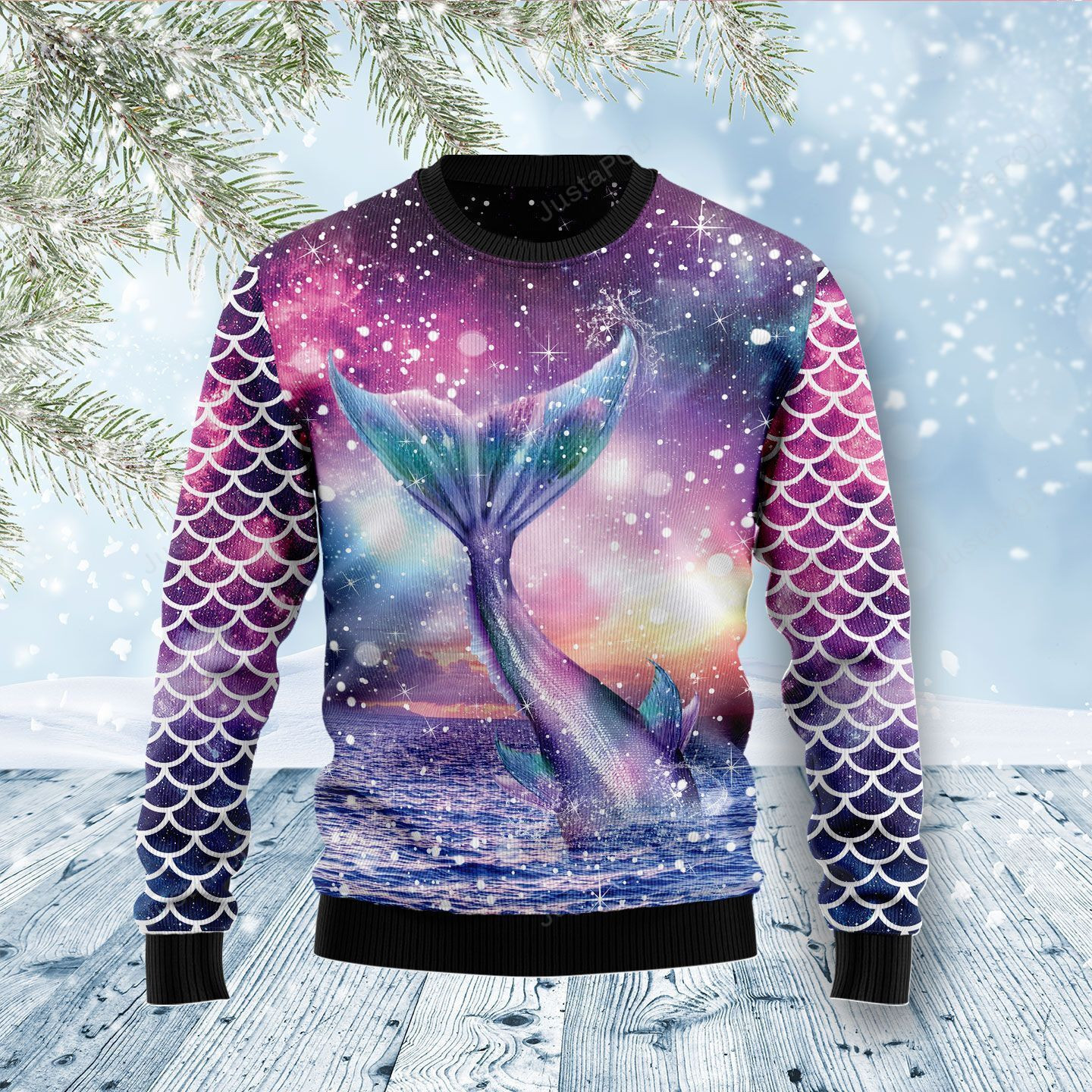 Mermaid Soul Ugly Christmas Sweater, Perfect Holiday Gift