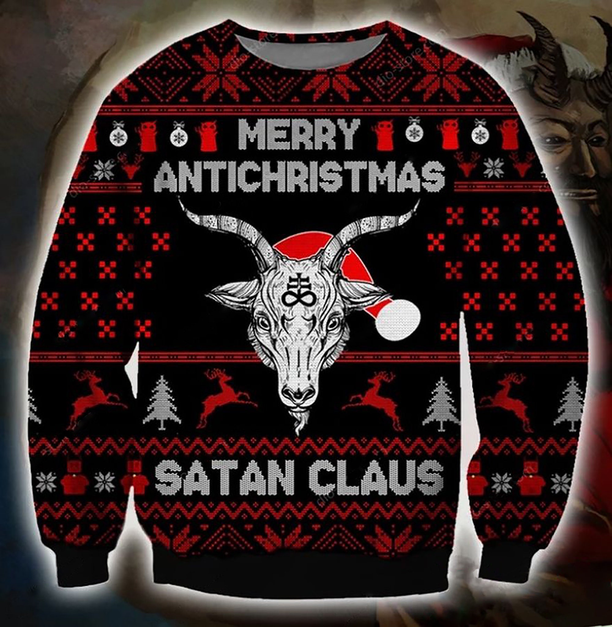 Merry Antichristmas Christmas Ugly Christmas Sweater