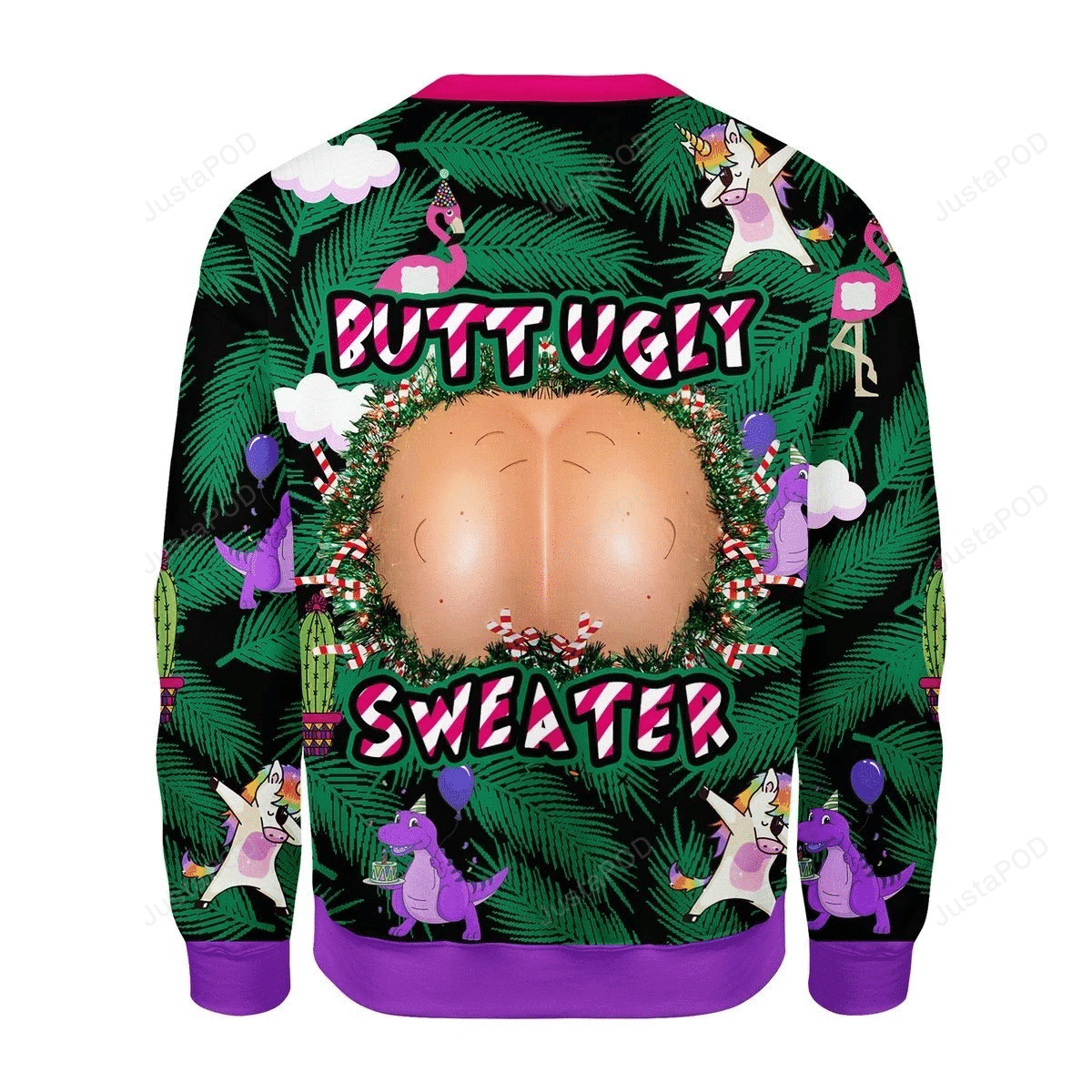 Merry Christmas Gearhomies Butt Ugly Christmas Sweater, Perfect Holiday Gift