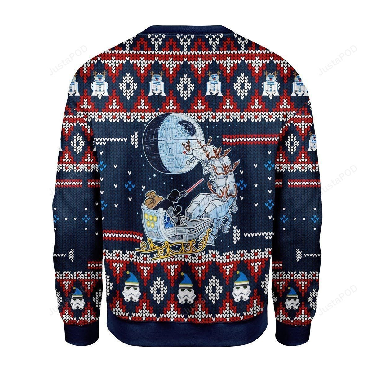 Merry Christmas Gearhomies Darth Satnta Ugly Christmas Sweater, Perfect Holiday Gift