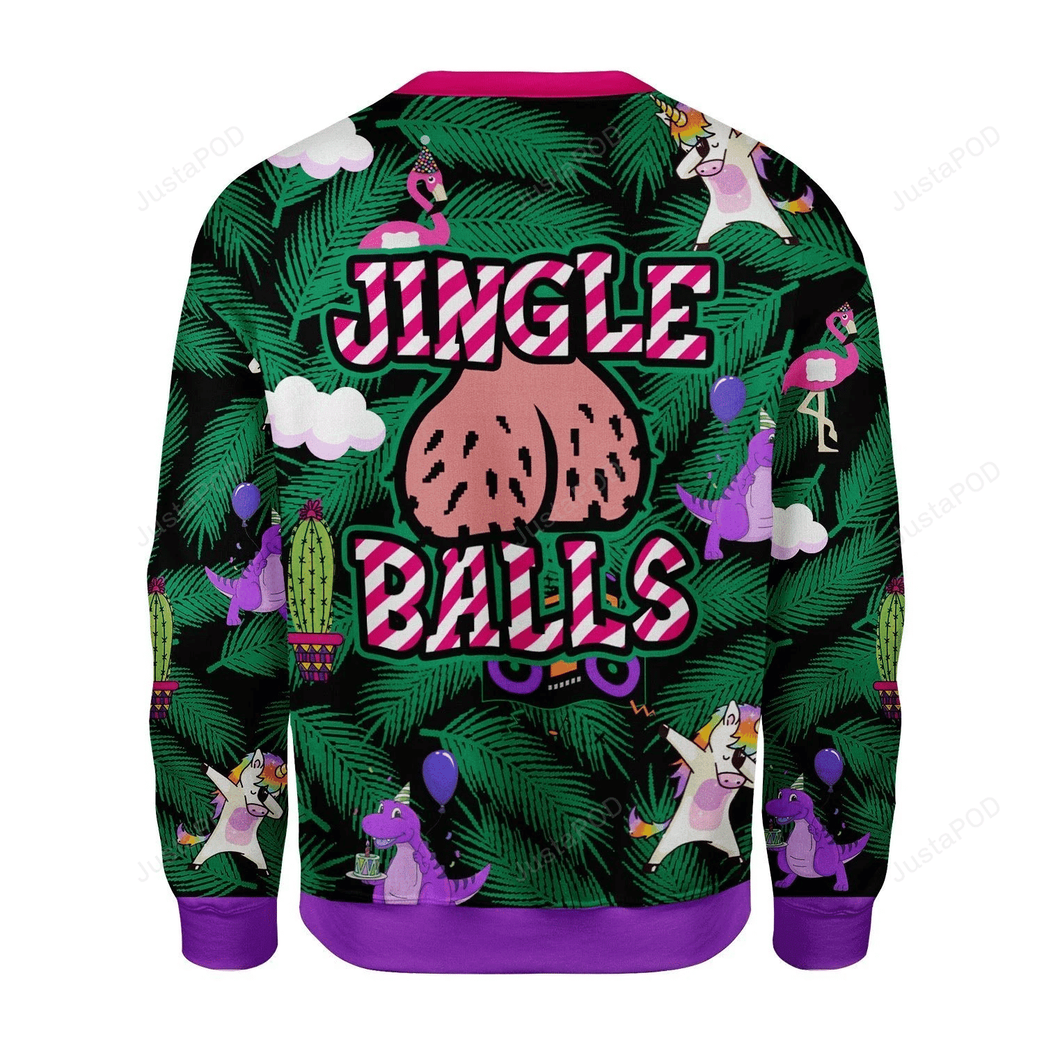 Merry Christmas Gearhomies Jingle Balls Ugly Ugly Christmas Sweater, Perfect Holiday Gift