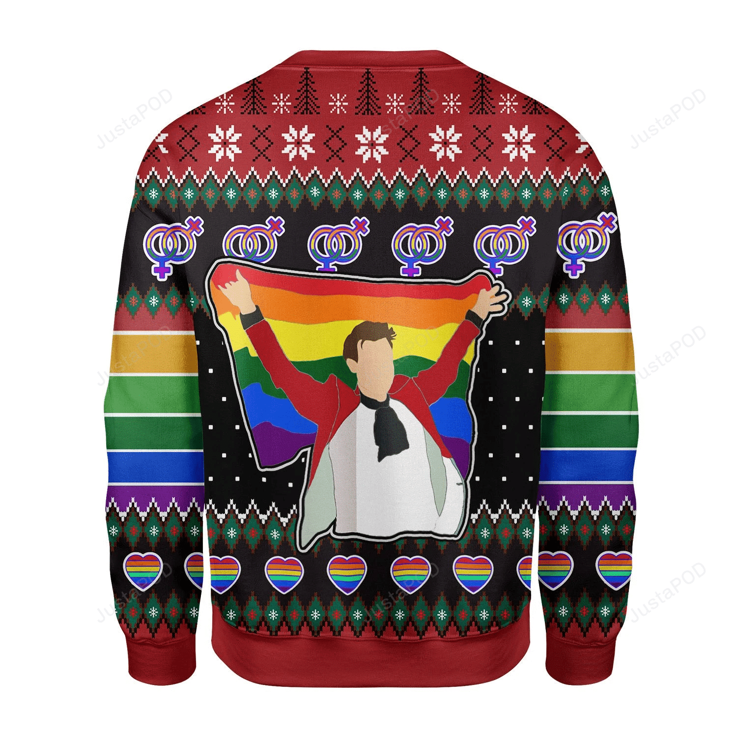 Merry Christmas Gearhomies Lgbt Harry Styles Ugly Christmas Sweater, Perfect Holiday Gift
