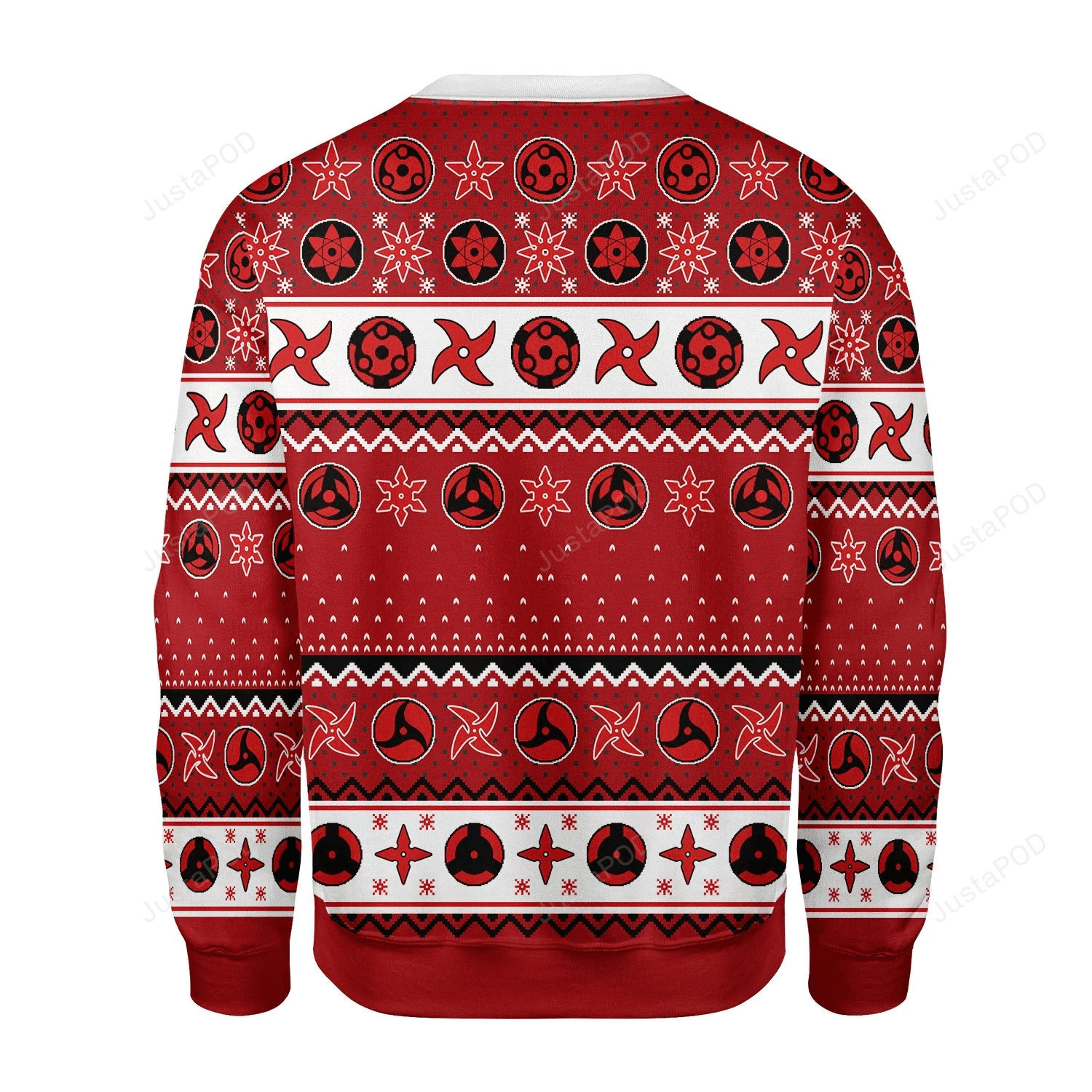 Merry Christmas Gearhomies Sharingan Ugly Christmas Sweater, Perfect Holiday Gift