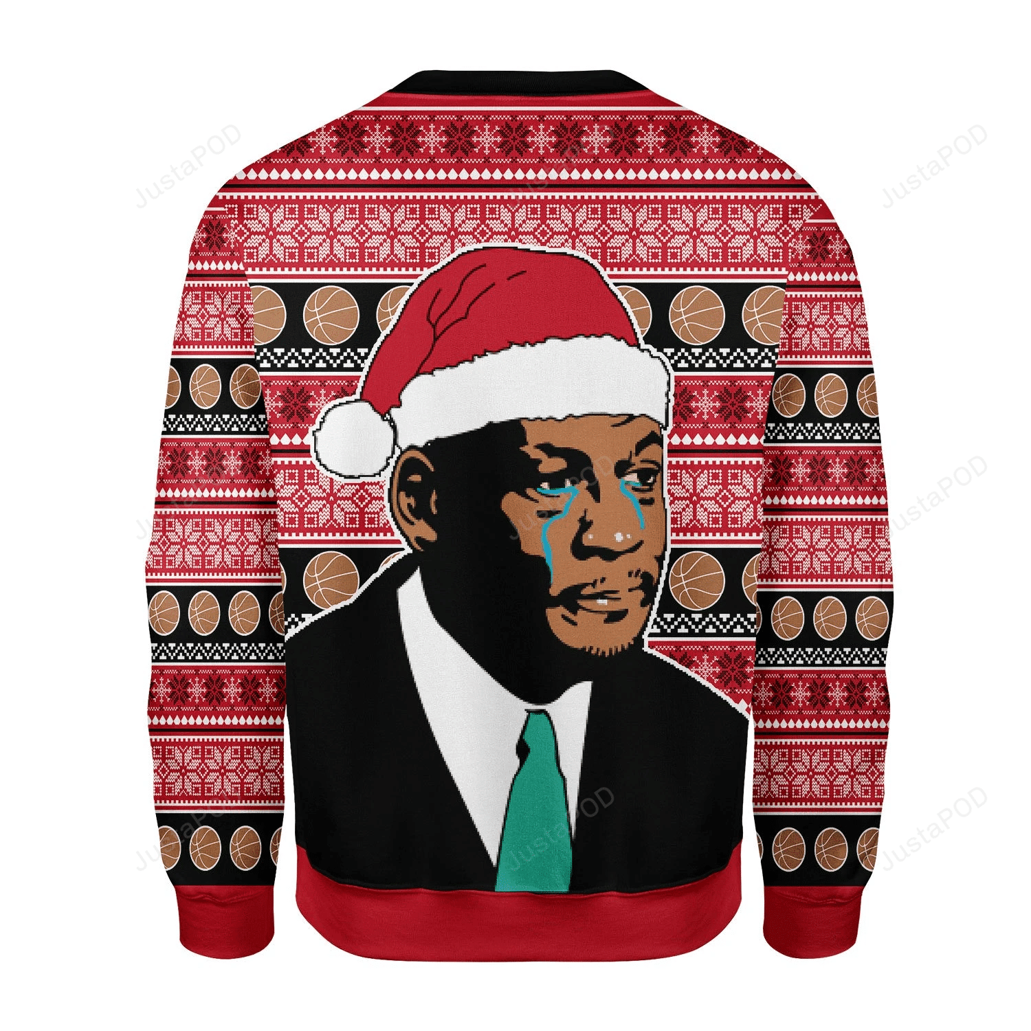 Merry Christmas Gearhomies The Crying Mj Ugly Christmas Sweater Perfect Holiday Gift
