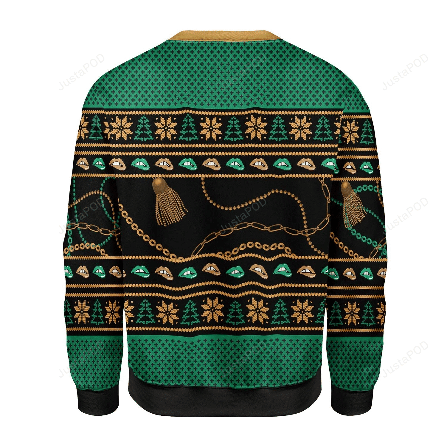 Merry Christmas Gearhomies There Is A Christmas Hos In This House Cardi Ugly Christmas Sweater, Perfect Holiday Gift