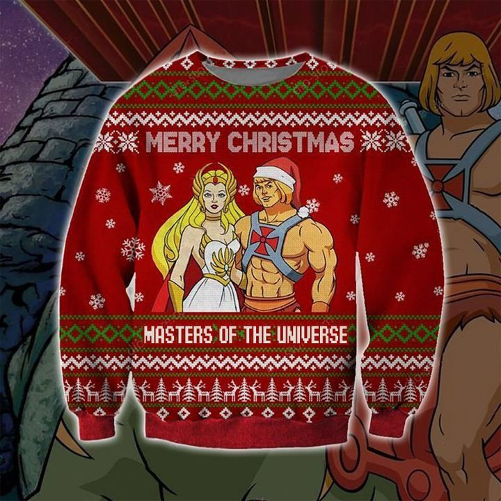 Merry Christmas Masters Of The Universe Ugly Christmas Sweater,