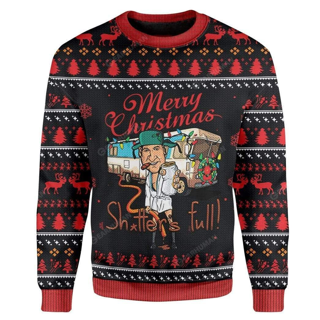 Merry Christmas Shutter'S Full For Unisex Ugly Christmas Sweater,