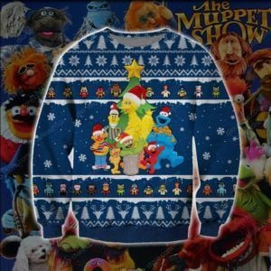 Merry Christmas The Muppet Show Ugly Christmas Sweater, Perfect Holiday Gift