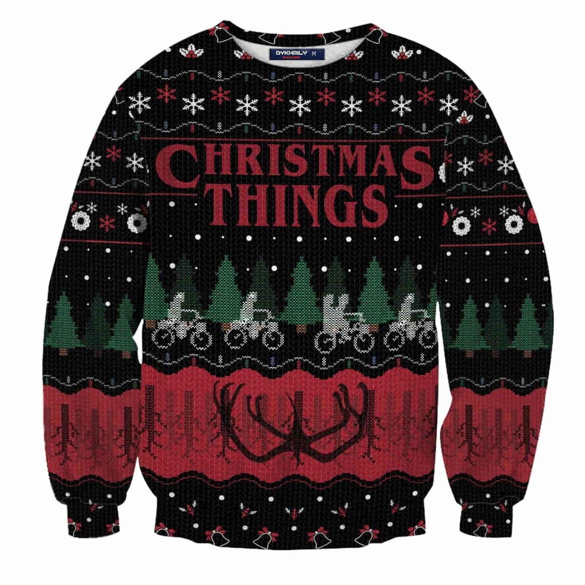 Merry Christmas The Upside Down Ugly Christmas Sweater