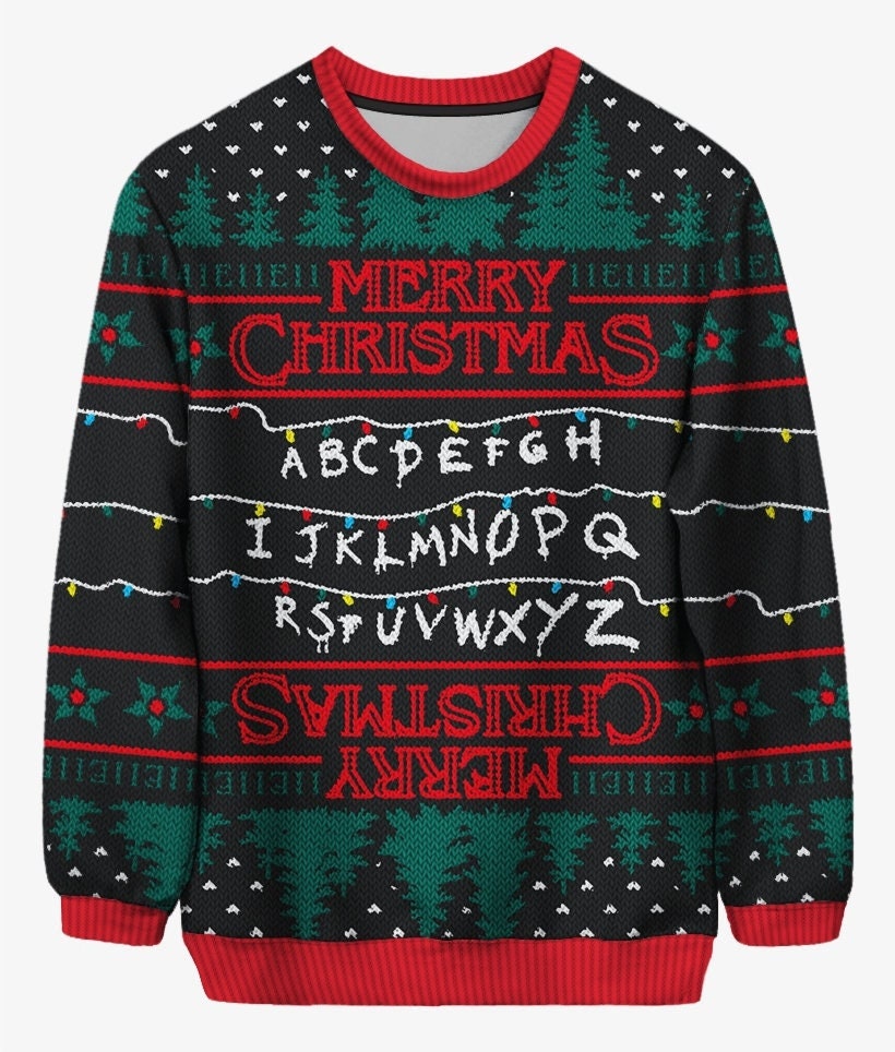 Merry Christmas The Upside Down Ugly Christmas Sweater