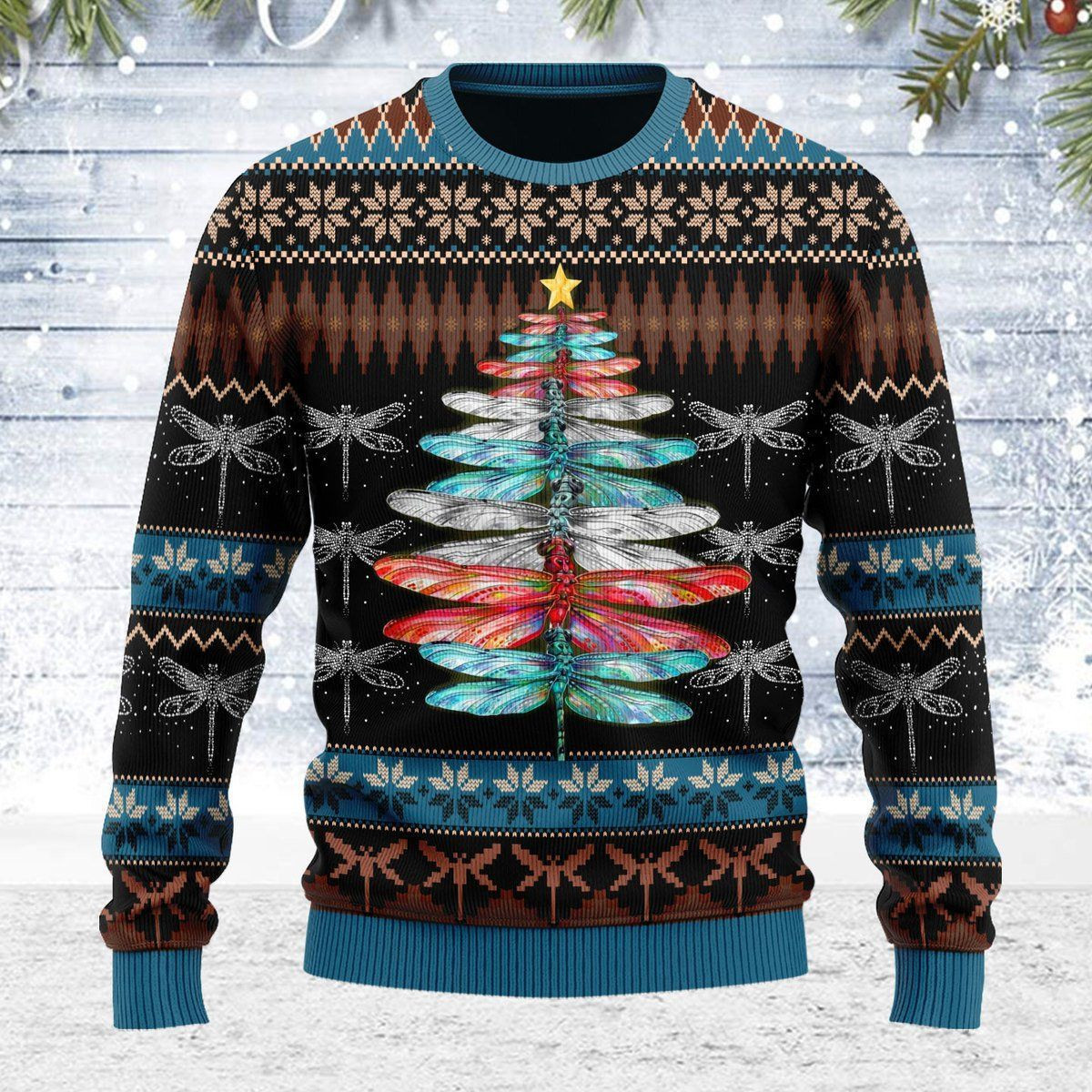 Merry Christmas Tree For Unisex Ugly Christmas Sweater,