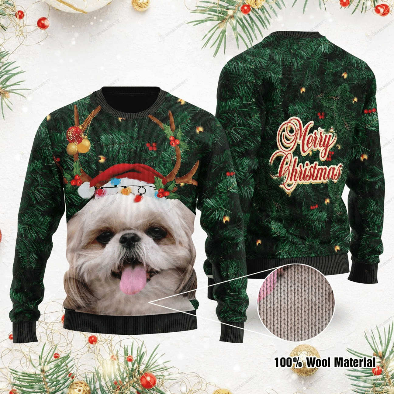Merry Christmas Ugly Christmas Sweater, Perfect Holiday Gift