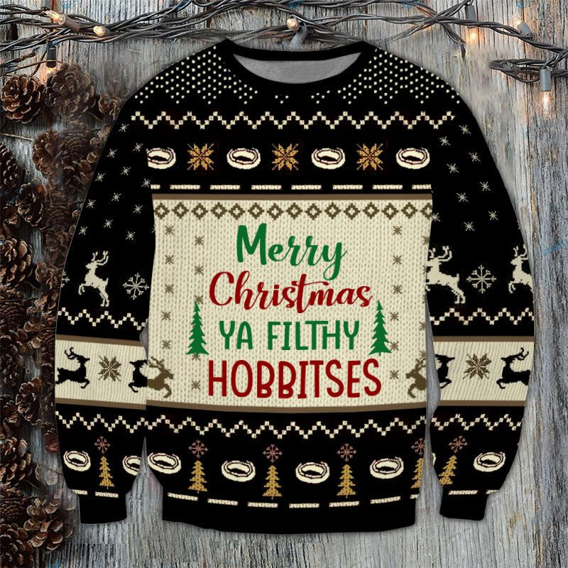 Merry Christmas Ugly Christmas Sweater, Perfect Holiday Gift